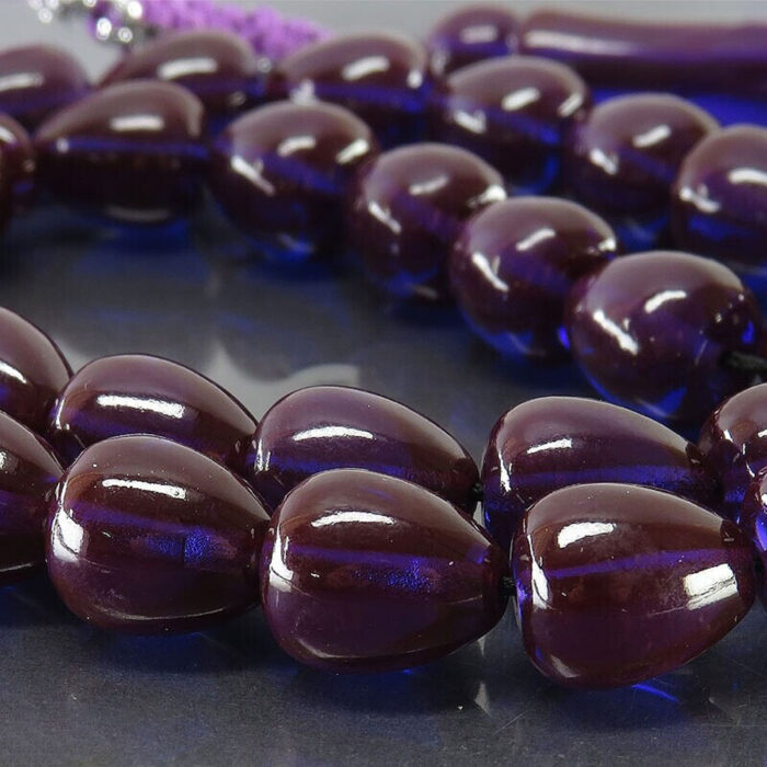 Purple Color Sandalus 45 beads Tasbih