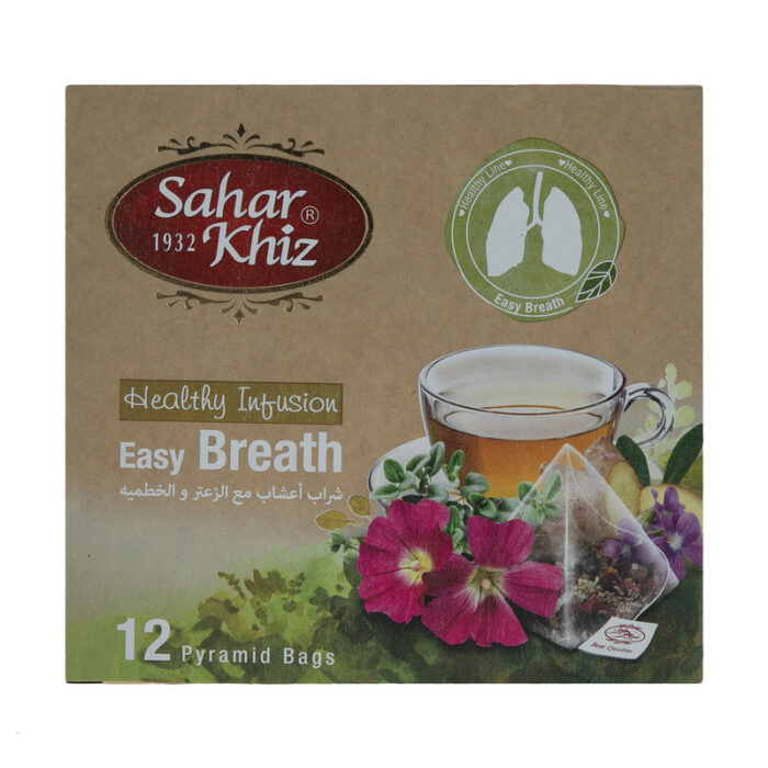 Thyme & Hollyhock Herbal Infusion Tea Bag, Instant chai, (6 Packs)