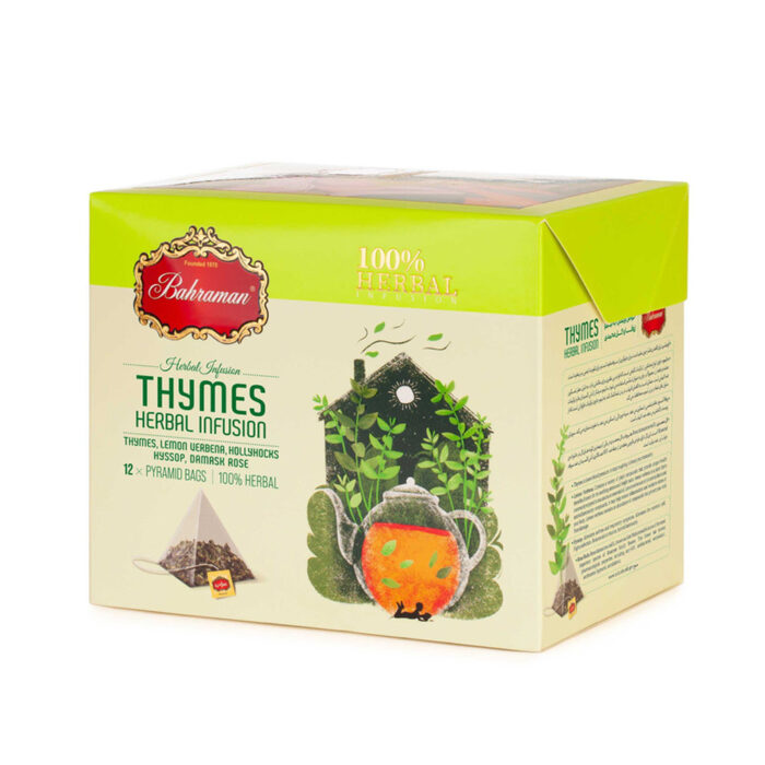 Thymes Herbal Infusion Tea Bag, Instant chai (6 Packs)