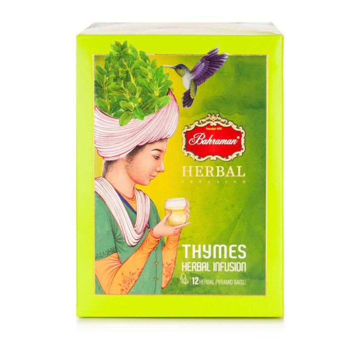 Thymes Herbal Infusion Tea Bag, Instant chai (6 Packs)