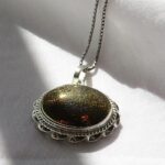 Engraved Silver Hematite (Hadid) Pendant with Surah Al-Kawthar - Image 5