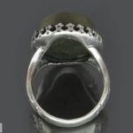 Men's Jade (Yashm) Silver Ring with Surah Al-Kawthar Engraving - Image 4