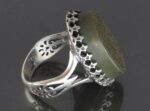 Men's Jade (Yashm) Silver Ring with Surah Al-Kawthar Engraving - Image 6