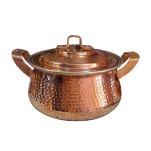 4-Person Copper Pot from Zanjan – Handcrafted for Everyday Use