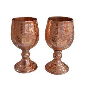 Engraved Small Patterned Copper Cup – Perfect for Any Occasion