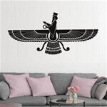 Farvahar Persepolis Wall Sticker for Ancient Persian Elegance - Image 4