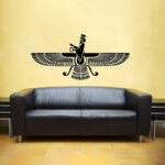 Farvahar Persepolis Wall Sticker for Ancient Persian Elegance - Image 2