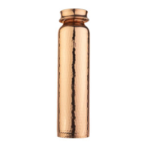 Handcrafted Copper Flask with Silver-Tin Coating
