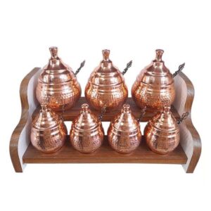 Nano-Coated Copper Storage Set – Modern & Luxurious Design
