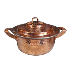 Two-Person Copper Pot – Handcrafted Design, Size 2