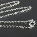 40-55 cm Sterling Silver Diplomat Chain - Image 2