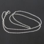 40-55 cm Sterling Silver Diplomat Chain