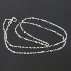 40-55 cm Sterling Silver Diplomat Chain