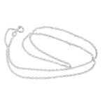 40-55 cm Sterling Silver Diplomat Chain - Image 6