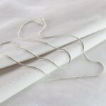 40-55 cm Sterling Silver Snake Design Chain - Image 4