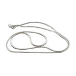 45 cm Sterling Silver Snake Design Chain
