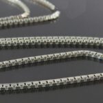 45 cm Sterling Silver Venetian Chain - Image 4