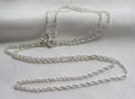 Sterling Silver Rope Chain for Men and Women - 50 cm - Image 3
