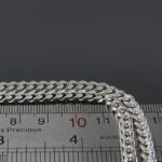 55 cm Sterling Silver Cartier Chain - Image 3
