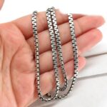 59 cm Sterling Silver Spiral Design Chain - Image 2
