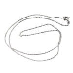 Elegant Flamingo Design: 44 cm Sterling Silver Chain for Women