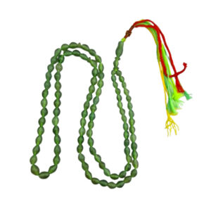 Genuine Shah Maqsoud Olive Green Tasbih with 101 Beads