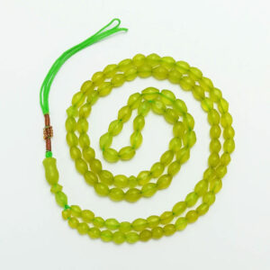 Real Yellow Shah Maqsoud Tasbih from Kabul, Afghanistan, 101 beads