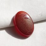 Red Agate Gemstone, Engraved with Surah "Al Insan" - Image 3