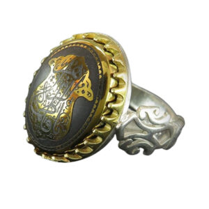 Authentic Hadid Seni Silver Ring - Sacred [Ya Fatima Al-Zahra] Engraving