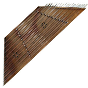 Authentic Qeshlaqi Santoor Walnut Body, German Strings