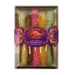 Flavored Crystal Rock Candy (10 Sticks) from Saharkhiz – 500 gr