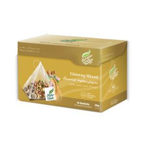 Ginseng Herbal Tea Blend with Ginseng, Cinnamon & Cardamom by Mehr Giah