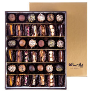 Luxury Gift Box Selection Truffle & Nut-Filled Piarom Dates – 750g