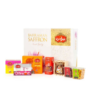 Luxury Gift Box with Saffron, Pistachios, Honey & More in Premium Hardcase