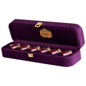 Luxury Iranian Saffron Set - 12g Divided in 6 Display-Worthy Glass Containers