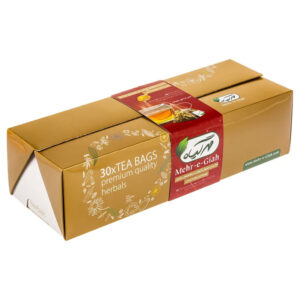 Mix of 30 Herbal Tea bag Blends & 12 Honey Pack by Mehr Giah