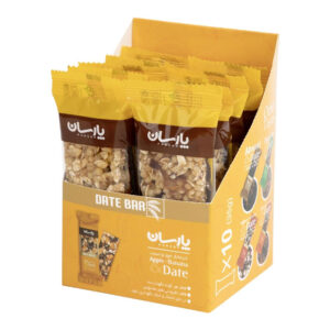 Natural Date Bar Snack with with Banana & Apple Oats – 35g (Pack of 10)
