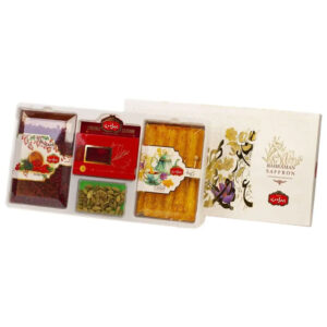 Persian Tea Lover's Gift Set - Saffron, Cardamom, Barberries & Rock Candy