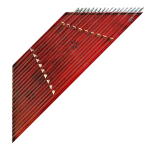 Premium Qeshlaqi Santoor S6 Aged Walnut & Advanced Sound Engineering