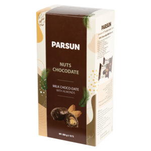 Premium Stuffed Dates with Almond & Creamy Milk Chocolate – 300g