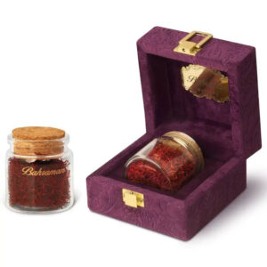 Saffron Jewel Box - 8g Iranian Negin Saffron in Premium Velvet Box
