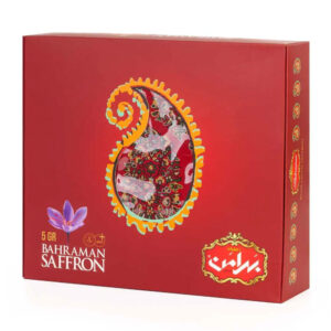 Termeh Art Saffron - 5g Premium Negin Saffron in Traditional Iranian Fabric Box