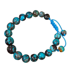 Artisan Beaded Turquoise Bracelet – Handcrafted Elegance for Him & Her
