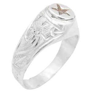 Elegant Islamic Silver Ring – Hand Engraved with Hidden Imam Jawad Hirz