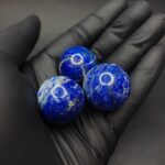 Lapis Lazuli Crystal Ball Sphere – 2.5cm Natural Lapis with Guarantee - Image 2