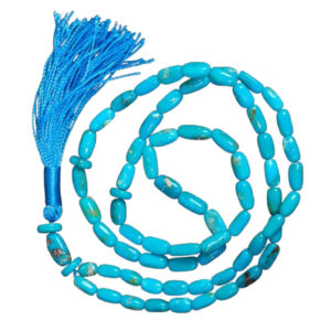 68 Bead Nishabur Firoozeh Prayer Beads Tasbih – Shajari, Certified, 27g