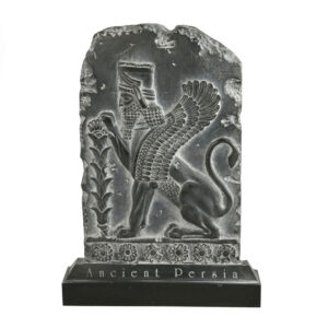 Achaemenid Winged Lion Relief – Sphinx Replica from Portico of Persepolis