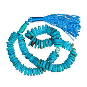 Authentic Nishabur Turquoise Prayer Beads – 101 Beads, 50g