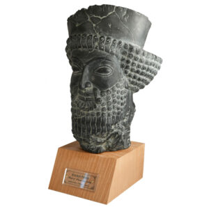 Bust of Darius the Great, Sardis – 3D Sculpture Inspired by Bisotun Rock