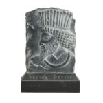 Bust of Persian Nobleman – Achaemenid Elite Sculpture from Apadana Staircase Relief